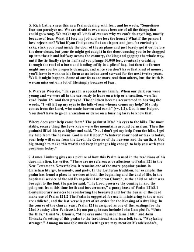 28129072 Psalm 121 commentary 28129072-psalm-121-commentary