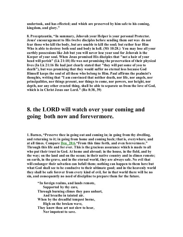 28129072 Psalm 121 commentary 28129072-psalm-121-commentary