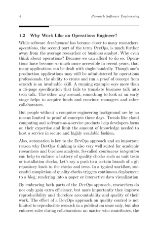 Research Software Engineering A Guide To The Open Source Ecosystem ...