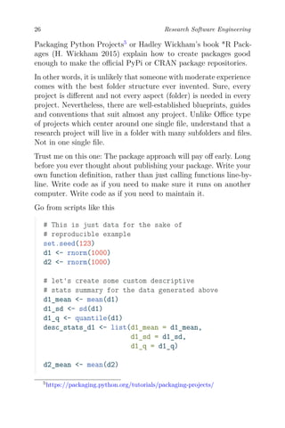 Research Software Engineering A Guide To The Open Source Ecosystem ...