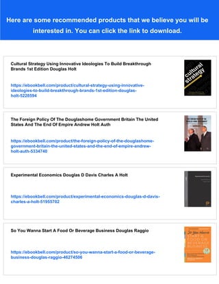 Douglas Holtzeakin Harvey S Rosen Public Policy The Economics Of ...