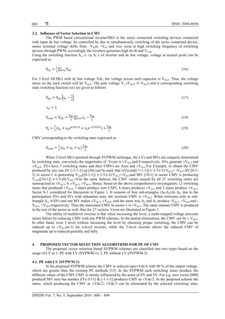 Investigation of the Common Mode Voltage for a Neutral-Point-Clamped ...