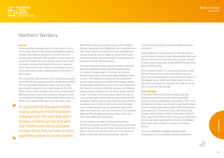 54
Darwin
As we near the mid way point of 2016, there is not a
lot to cheer about in the Darwin residential property
market. The market started to come off some 18
months ago, although 2016 appears to have seen the
worst of it. There isn’t one specific factor that single-
handedly changed the market direction; it appears
to be numerous factors working simultaneously on a
micro and macro level, creating great uncertainty in
the market.
On a local level, the removal of the first home owners
grant (FHOG) on existing property at the end of 2014
had an immediate impact on older unit stock that
was usually a popular entry level property for first
home buyers. Most notably older units in Palmerston
felt the pressure first, sales evidence showing a unit
purchased at the height of the market at the start of
2014 is now worth 25% less some two years later.
As promised by the government,
a large amount of land has been
released over the past few years
to ease property prices and with
the FHOG’s only being available
on new stock, this became a more
appealing option to young buyers.
With most of the new estates such as The Heights,
Durack, Bellamack and Muirhead now complete or on
their final stages, the majority of the available land
can be found at Zuccoli. Sales of vacant land have
eased and prices have come back as developers try
to attract people into the market.
You can’t talk about the property market in Darwin
without mentioning Inpex and the phenomenon
it created. A large supply of workers arrived on
Darwin’s doorsteps some years ago needing a place
to rent. The injection of people to the population
was so rapid, rents sky rocketed with people willing
to pay above market to secure a roof over their head.
Developers, excited by the high demand and limited
supply, began construction but Rome wasn’t built in
a day. The delay of the new stock meant we had to
ride out the high rentals until the new stock became
available. Fast forward to mid 2016 and final touches
are being put on some of the brand spanking new
units in town ready to be occupied but rents have
fallen and there are very few investors in the market.
Many of the pre-sold units are already worth less
than their initial purchase price.
On a broader scale with mining quieting down,
activity across the equator in China easing and banks
tightening up their purse strings, Darwin has felt the
effects like the rest of Australia. All as the Reserve
Bank of Australia announces another interest
rate cut trying to inject some stimulation into the
economy.
Unfortunately for home owners in the top end, no
one has been immune to the falling market with sale
prices coming back and more worrying the volume
of sales down a dramatic 31.6% (REINT RELM) from
March 2015 to 2016.
Unfortunately there is no silver lining at this stage.
We don’t know if we’ve hit rock bottom yet and
there isn’t any big project on the horizon to spur on
the market again. With both Federal and Territory
elections scheduled for mid year, it’s safe to say we
are in a wait and see period.
Alice Springs
It has been more of the same in Alice Springs
following the removal of the First Home Buys
Grant for existing dwellings in December 2014. Low
transaction numbers are having a significant impact
on the market, particularly at the lower priced entry
level segments. There were only 339 sales in the
broader Alice Springs market in the year to March
2016, down from 480 in the previous corresponding
period and down significantly from the mid 2000s
which saw sales numbers in excess of 700 per
annum.
There are positives however, with the new
development at South Edge nearing completion
Month in Review
June 2016
Residential
Northern Territory
 