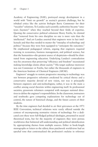Engineers For Change Competing Visions Of Technology In 1960s America ...