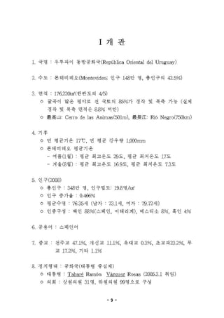 우루과이 개황%282009.5월%29