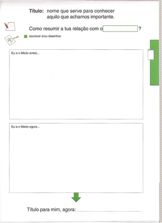  Manual do Medo  pra Crianças