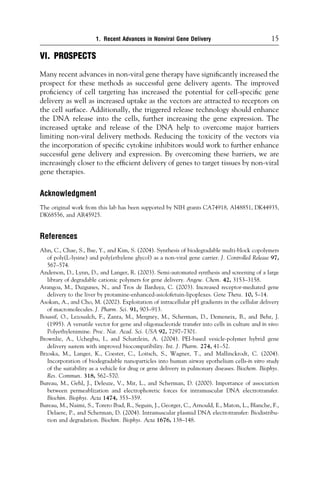 Non Viral Vectors for Gene Therapy Second Edition Part 1 Leaf Huang | PDF