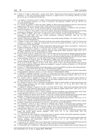 Performance analysis and comparison of machine learning algorithms for ...
