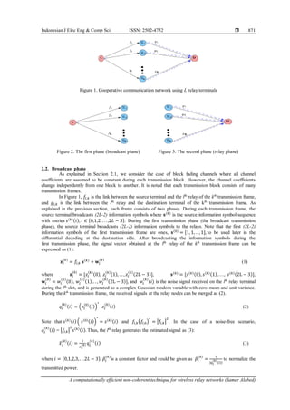 A computationally efficient non-coherent technique for wireless relay ...