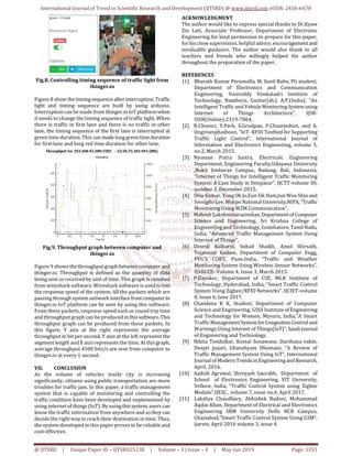 Traffic Monitoring and Control System Using IoT | PDF