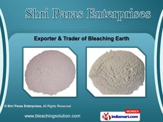 Exporter & Trader of Bleaching Earth
 