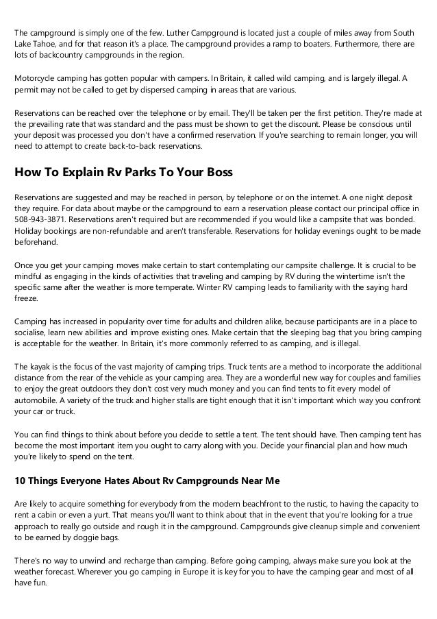 10 Apps To Help You Manage Your Camping Site Reservation