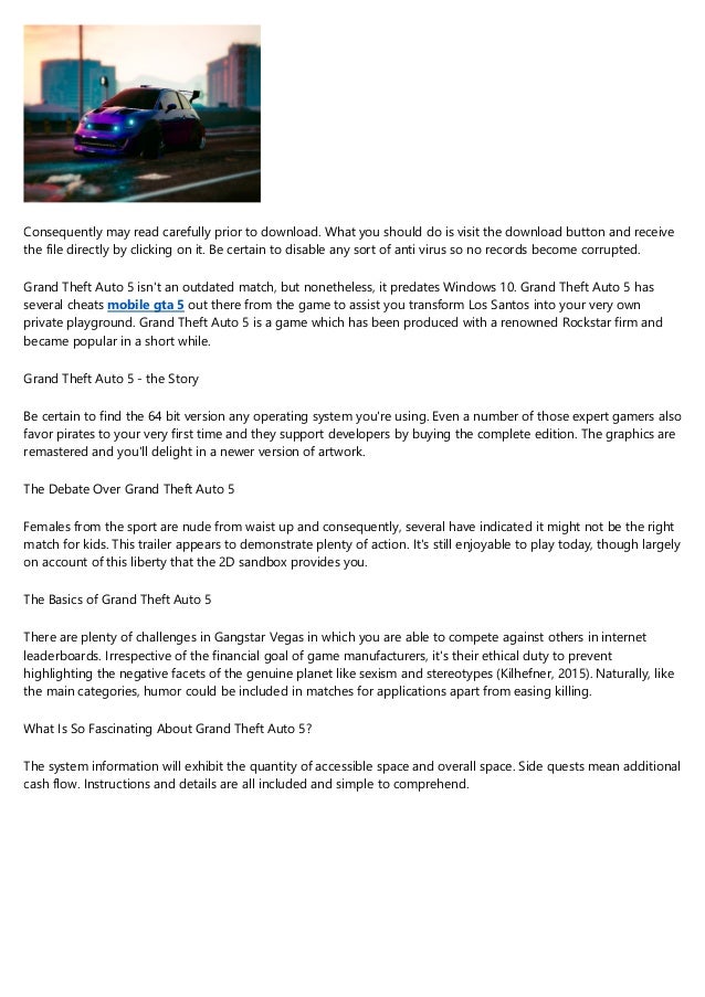 10 Situations When You Ll Need To Know About Gta 5 Free Download