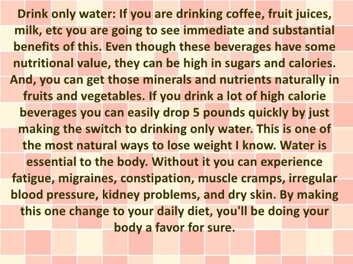 Drinking Coffee To Lose Water Weight doggala