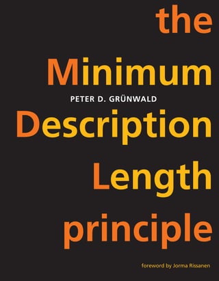 The Minimum Description Length Principle Peter D Grnwald | PDF