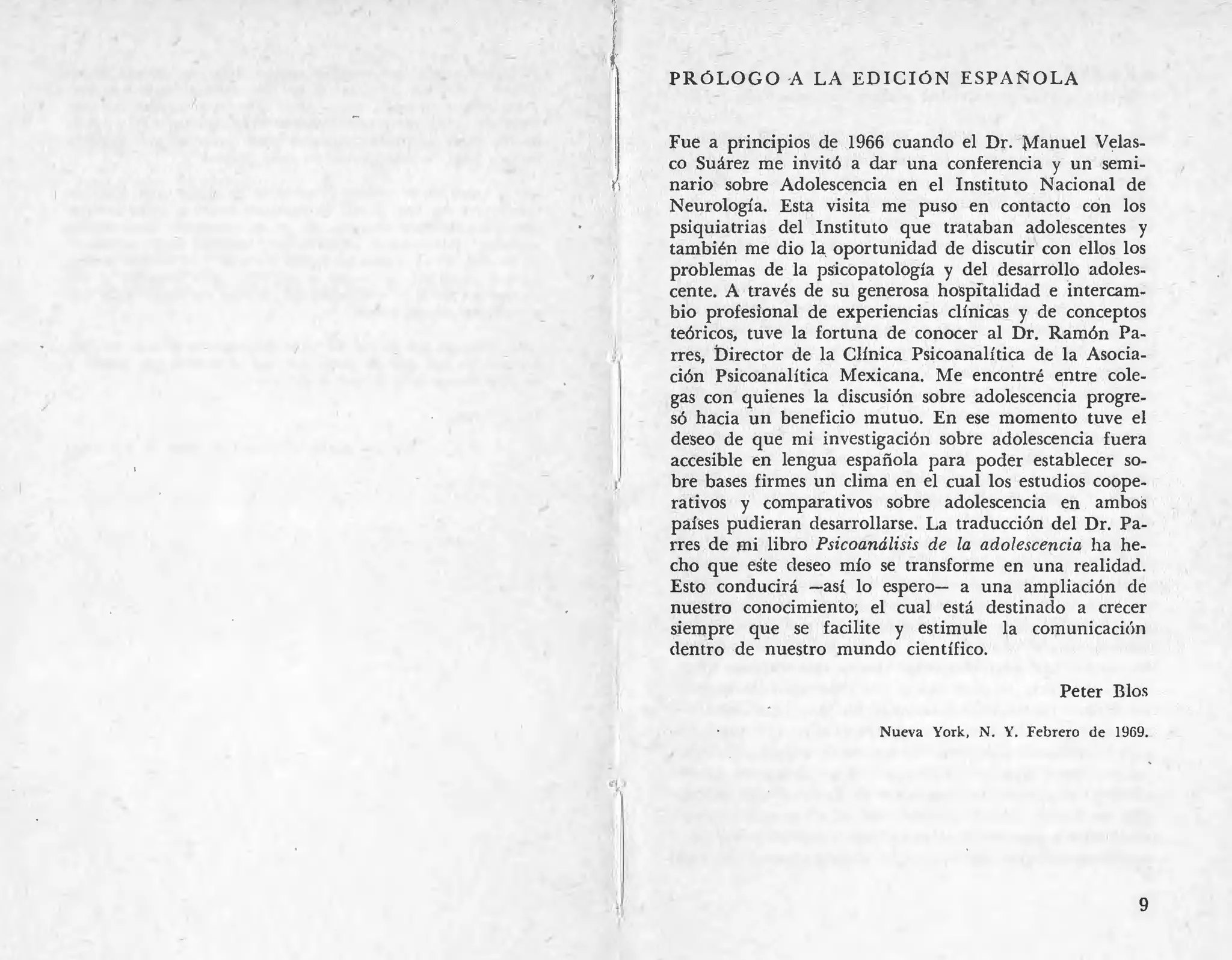 283262294 peter-blos-1962-psicoanalisis-de-la-adolescencia | PPT