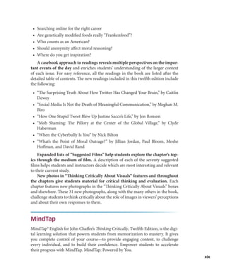 Thinking Critically 12th Edition 12th John Chaffee | PDF