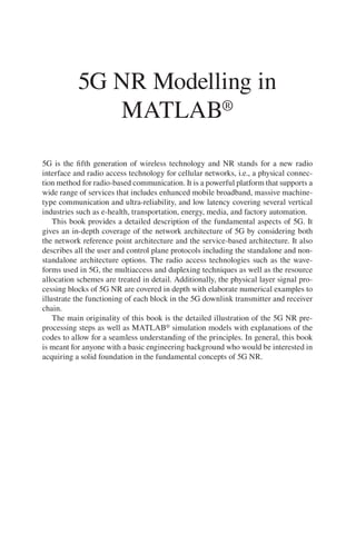 5g Nr Modelling In Matlab Network Architecture Protocols And Physical ...