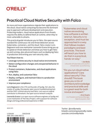 Practical Cloud Native Security With Falco Loris Degioanni Leonardo ...