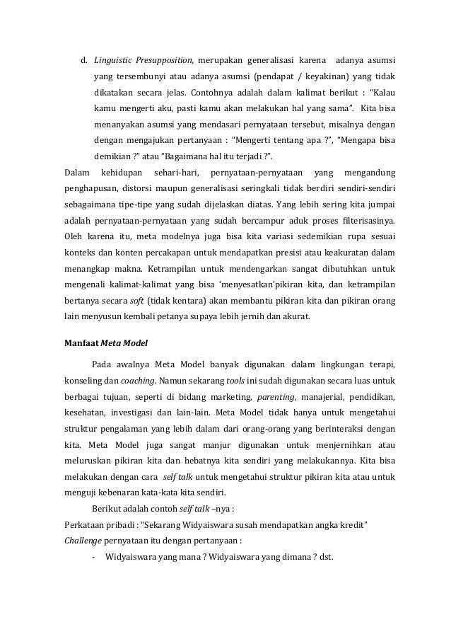 Meta model nlp
