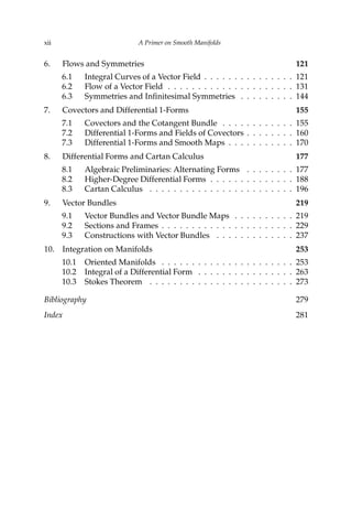 A Primer On Smooth Manifolds Luca Vitagliano | PDF