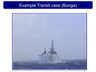 Example Transit case (Bonga)
 