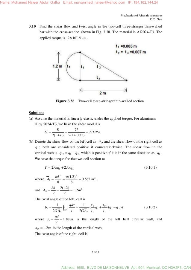 megson aircraft structures 5th edition pdf