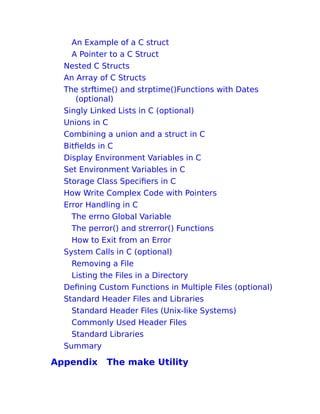 C Programming Pocket Primer Oswald Campesato | PDF