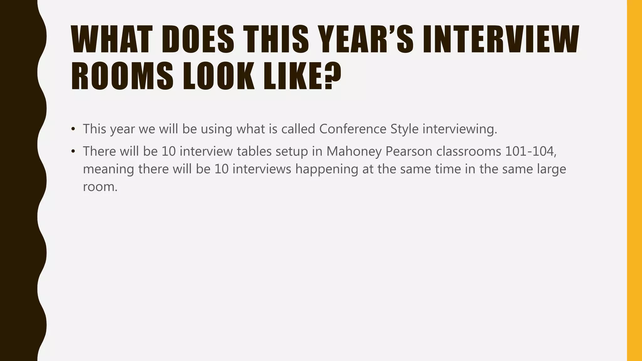Indivdiual Interview RA Training | PPTX
