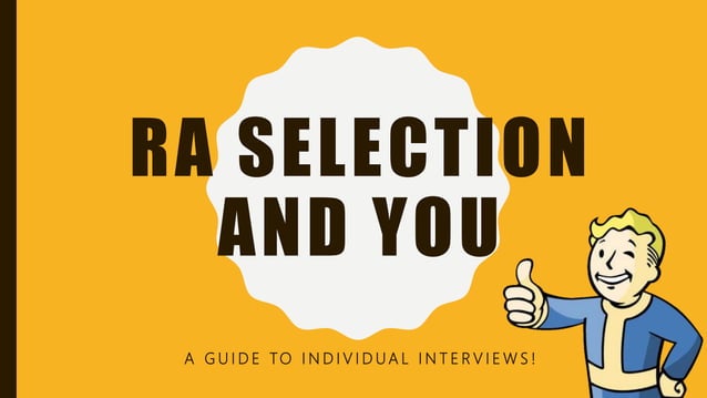 Indivdiual Interview RA Training | PPTX | Resume Writing and Advice ...