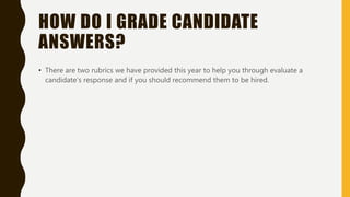 Indivdiual Interview RA Training | PPTX