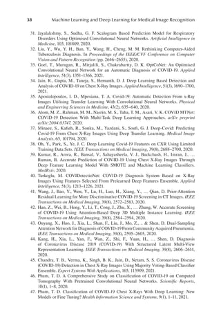 Machine Learning And Deep Learning Techniques For Medical Image ...