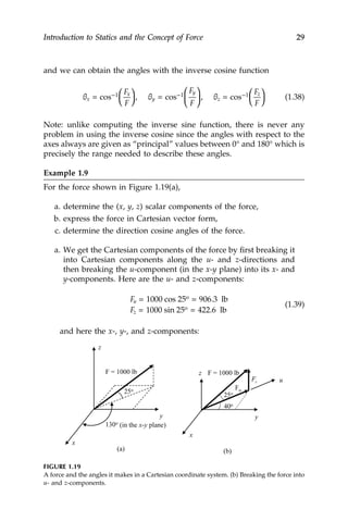 Engineering Statics With Matlab Lester W Schmerr | PDF