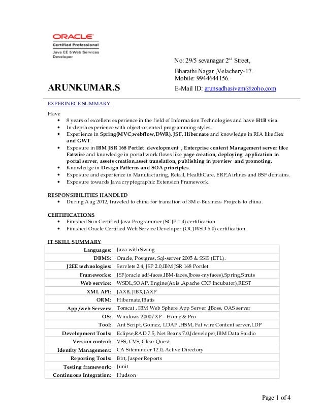 resume