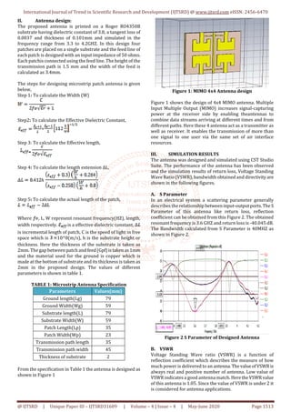 Design and Simulation of Smart Antenna for D2D Communication | PDF