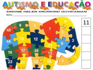 Nome: _______________________________________________________________
11
 