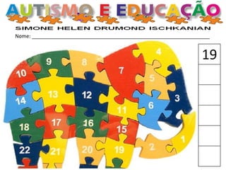 Nome: _______________________________________________________________
19
 