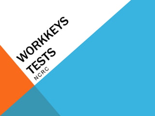 Workkeys Tests