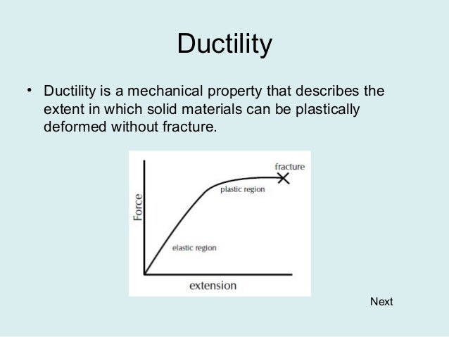 Is Ductility A Physical Property Is Ductility A Physical Property