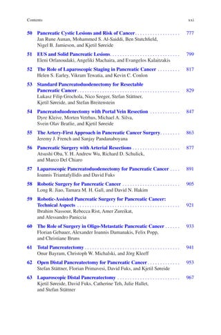 Textbook Of Pancreatic Cancer Principles And Practice Of Surgical ...