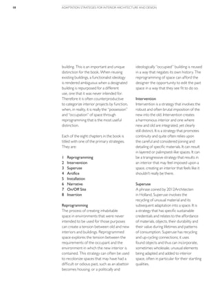 Adaptation Strategies For Interior Architecture And Design Illustrated ...