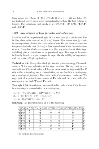 A Tale Of Discrete Mathematics A Journey Through Logic Reasoning ...