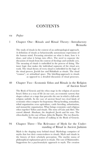 Rituals And Ritual Theory In Ancient Israel Ithamar Gruenwald | PDF