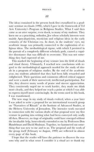 Rituals And Ritual Theory In Ancient Israel Ithamar Gruenwald | PDF