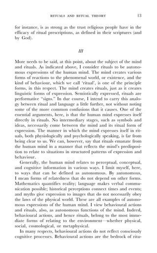 Ritual Model Example Rituals And Ritual Theory In Ancient Israel Ithamar Gruenwald | PDF