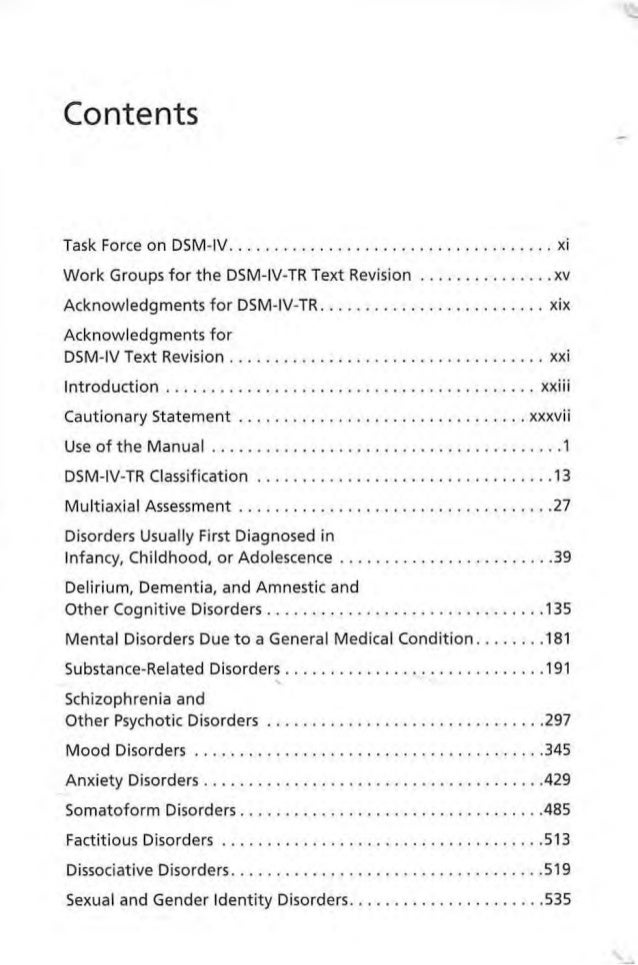28543941 dsm iv tr dsm iv tr
