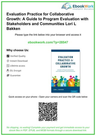 Comprehensive Guide to Collaborative Program Evaluation with ...