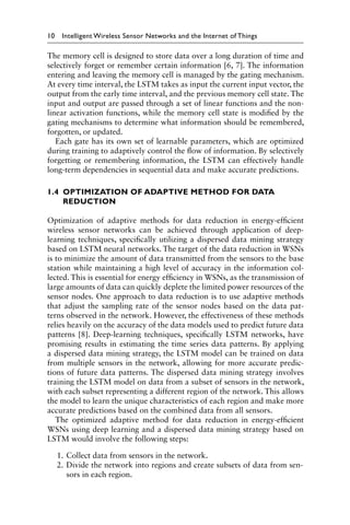 Intelligent Wireless Sensor Networks And The Internet Of Things ...