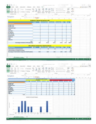 excel project in word