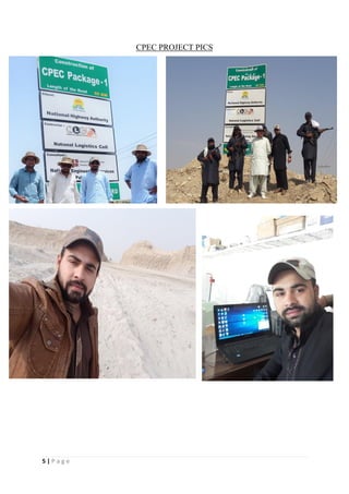 5 | P a g e
CPEC PROJECT PICS
 